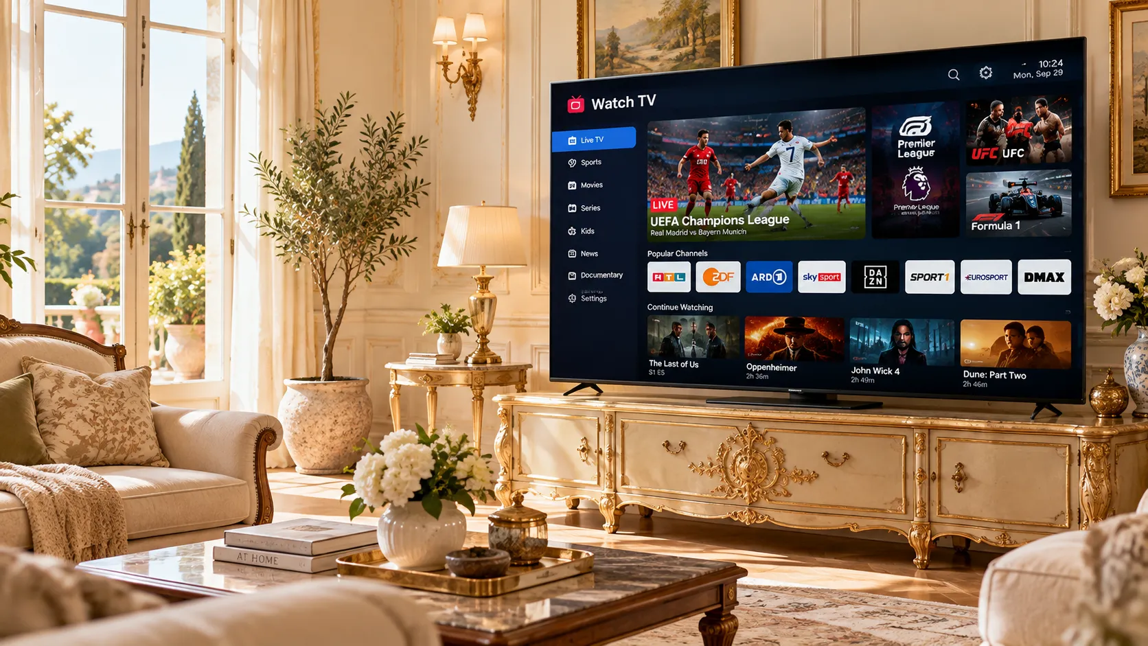 IPTV Senderliste Deutschland mit Sendergruppen